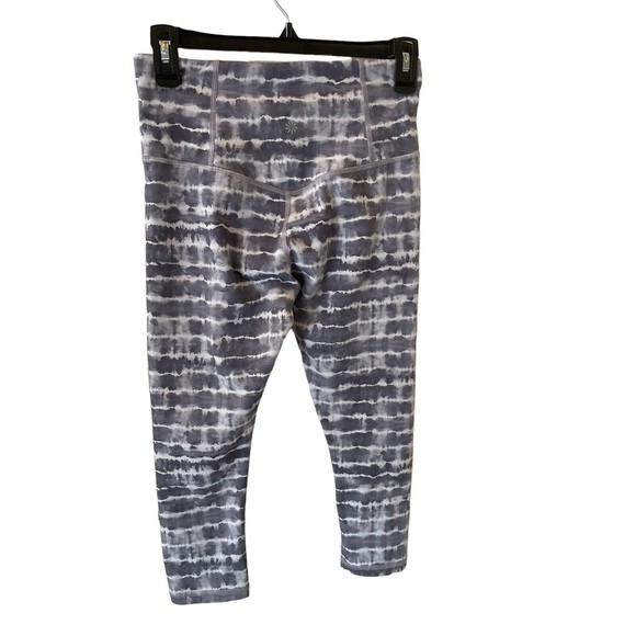 Athleta‎ Elation Printed Capri Tahini Leggings Size Small Petite SP - Picture 1 of 5